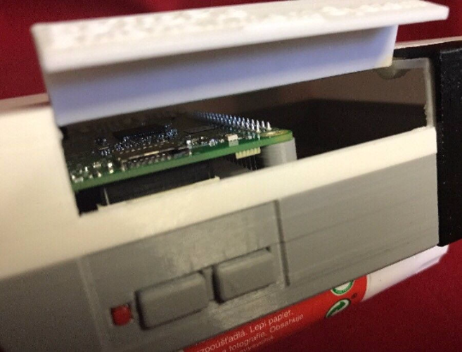 NES Classic Style Raspberry Pi 3 case Nintendo Retropie 3D Print 159941