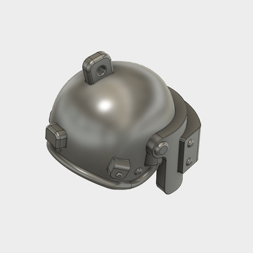 Helmet Rys-T Keyring Pendant 3D Print 160098