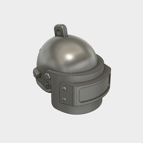 Helmet Rys-T Keyring Pendant 3D Print 160099