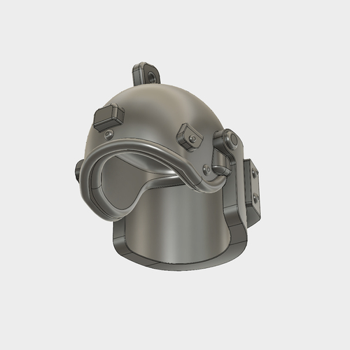 Helmet Rys-T Keyring Pendant 3D Print 160100