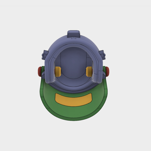Helmet Rys-T Keyring Pendant 3D Print 160107