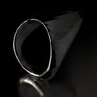 Obsidian ring - Thumbnail 1