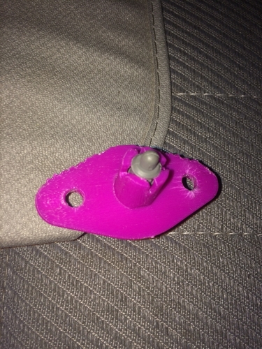 Sun Visor Holder - 1993 Nissan Pickup 3D Print 160259