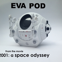 Small 2001 EVA POD 3D Printing 160297