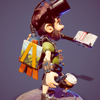 VR sculpted Avatar selfportrait - Thumbnail 1