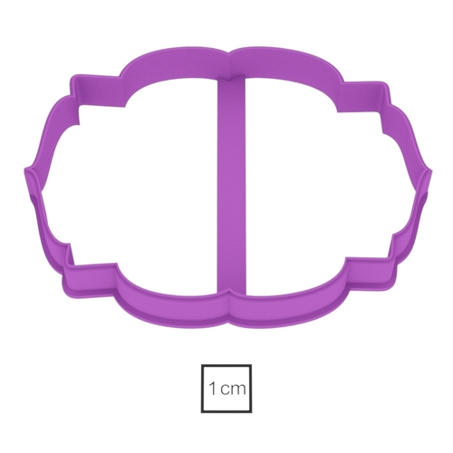 Plate 25 cookie cutter for professional  3D Print 160744