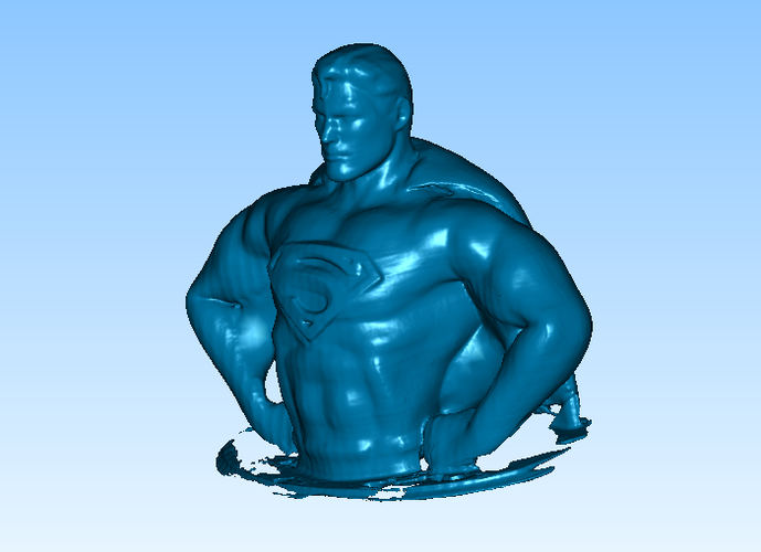 superman 3D Print 16092