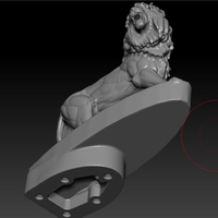 lion figurine on the hood of car  - Thumbnail 7