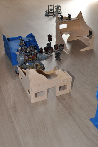 Destroyed Village warhammer scenography 3D Print 160976