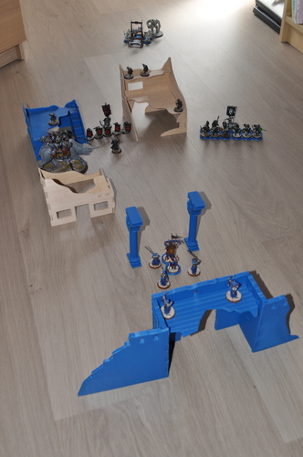 Destroyed Village warhammer scenography 3D Print 160977