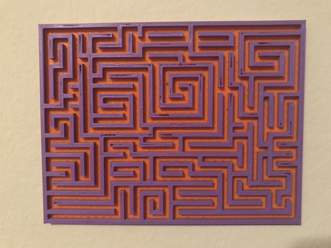 Maze 3D Print 161100