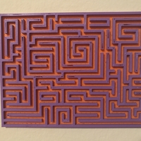Small Maze 3D Printing 161100