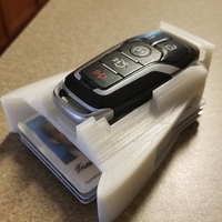 Small Smart Key Wallet 3D Printing 161223