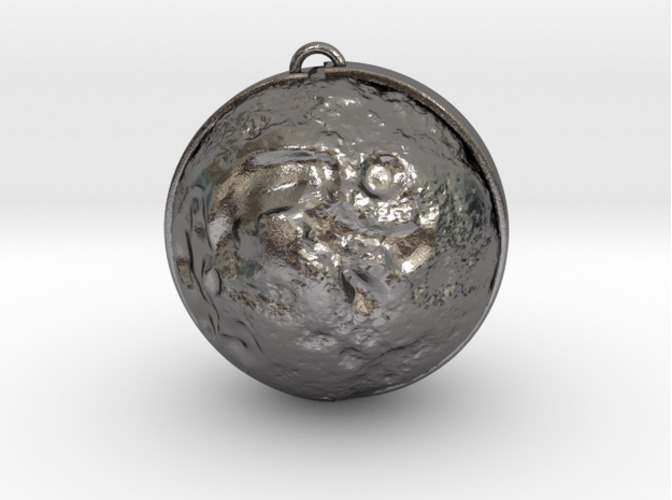 Moon Pendant 3D Print 16124