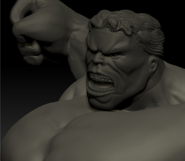 Hulk Statue