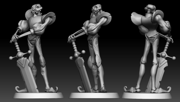 Medievil Figure Fanart