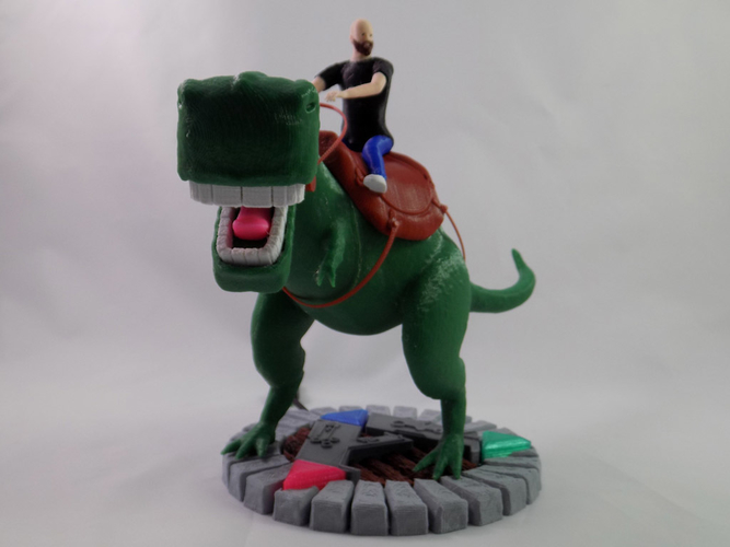KING - My Awesome T-Rex Companion 3D Print 161314