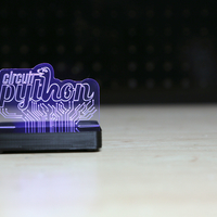 LED Acrylic Sign with NeoPixels and Circuit Python - Thumbnail 5