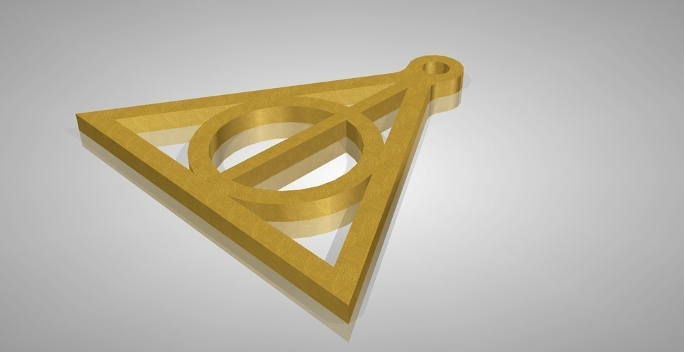 Deathly Hallows 3D Print 161339