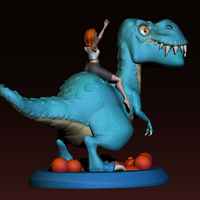 The T-rex girl - Thumbnail 2