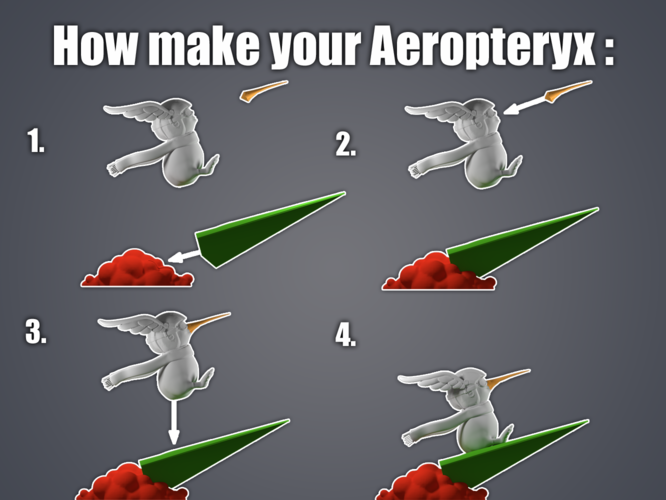 Aeropteryx 3D Print 161394