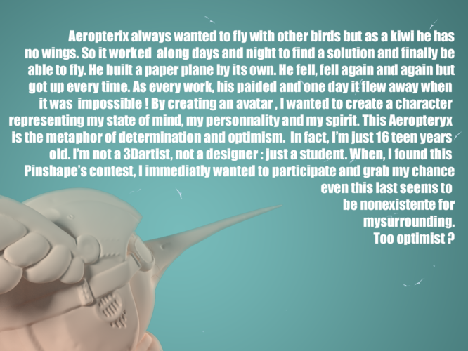 Aeropteryx 3D Print 161399