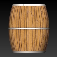 100mm Tall x 75mm Wide Barrel - Thumbnail 2