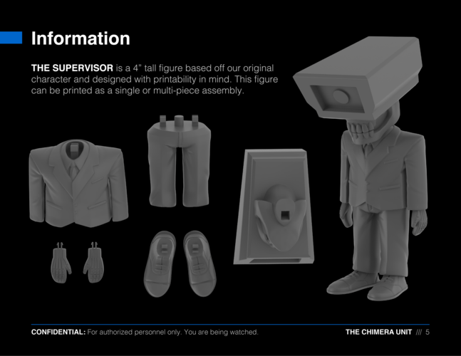 The Supervisor 3D Print 161716