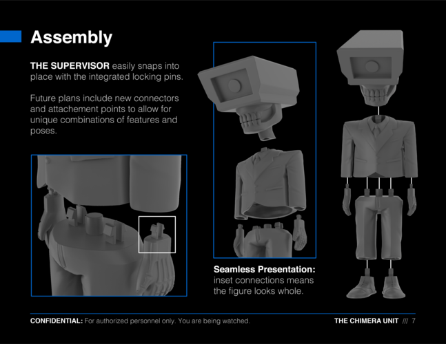 The Supervisor 3D Print 161718