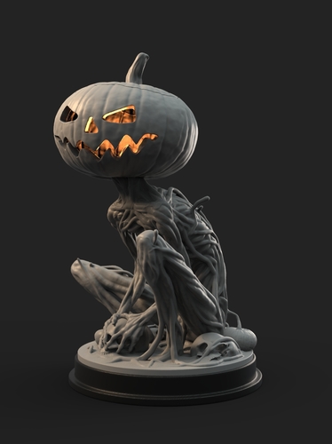 Pumpkin Monster 3D Print 161754