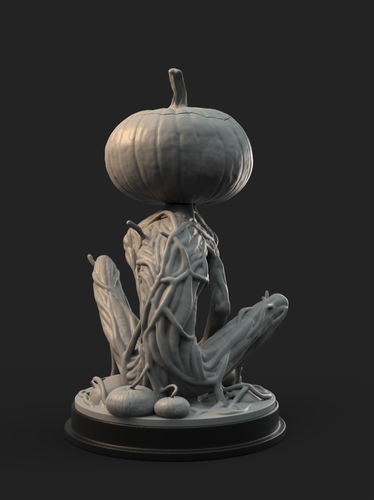 Pumpkin Monster 3D Print 161755