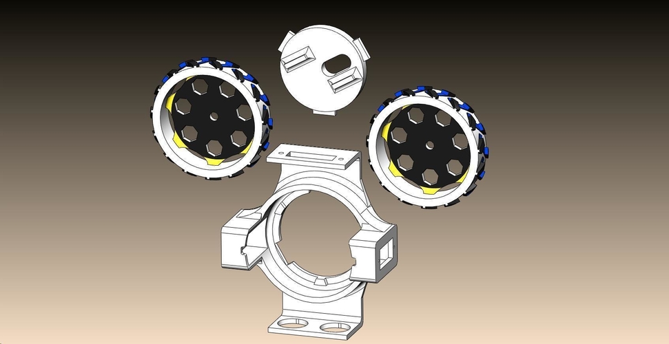 CokeCanBalanceBot 3D Print 161771