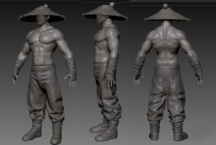 Avatar_Chinese Exorcist Warrior 3D Print 161875
