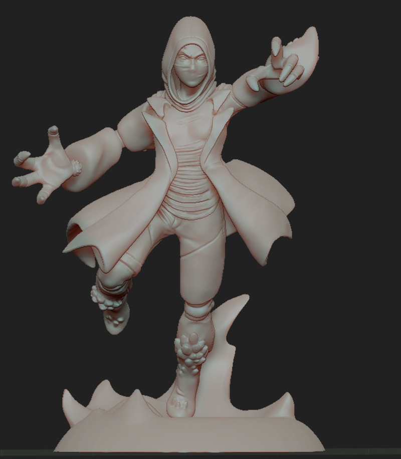 Disguised Avatar, done for pinshape contest