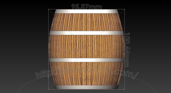 96mm Wide x 100mm Tall Barrel