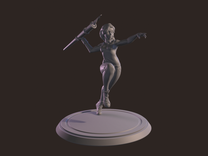 Avatar - Warrior Artist 3D Print 162101