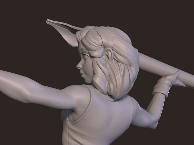 Avatar - Warrior Artist 3D Print 162106