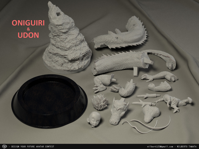 Oniguiri 3D Print 162176