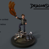 Small DragonSlayer Dan 3D Printing 162287