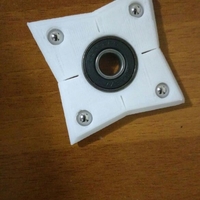 Small Ninja Star Fidget Spinner For Children 3D Printing 162394