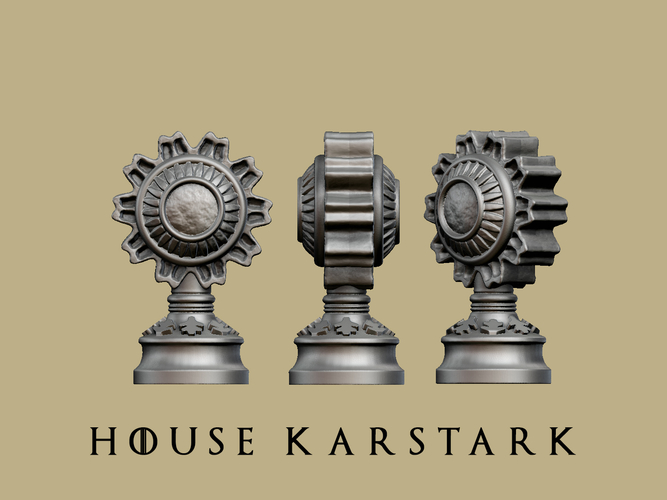 Game of thrones - Karstark marker 3D Print 162453