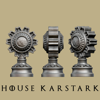 Small Game of thrones - Karstark marker 3D Printing 162453