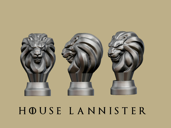 Game of thrones - Lannister Marker 3D Print 162454