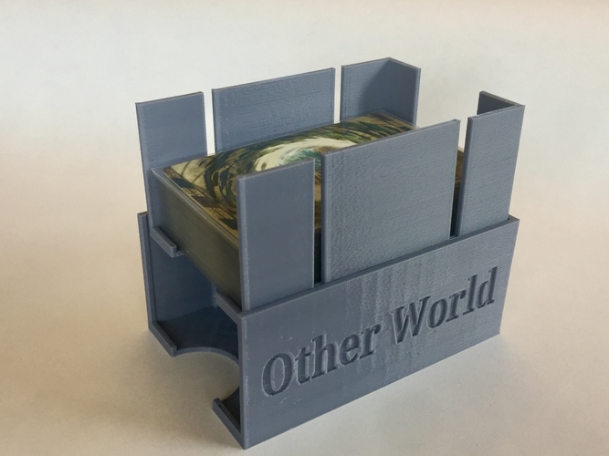 Eldritch Horror Card Holders (stackable w/Discard Tray) 3D Print 162477