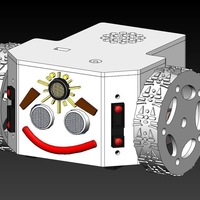 Small miniFloppyGamerBot 3D Printing 162512