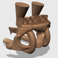 Human skull antique - Thumbnail 3