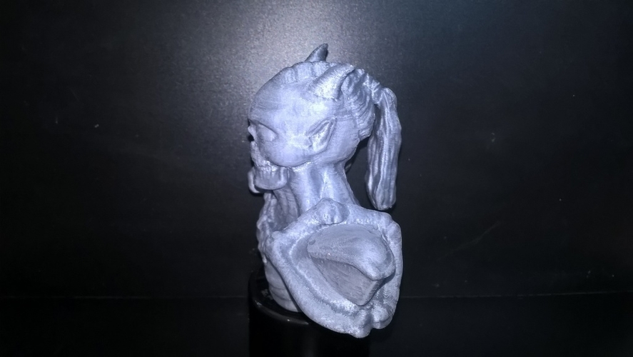 Demon Bust 3D Print 162549
