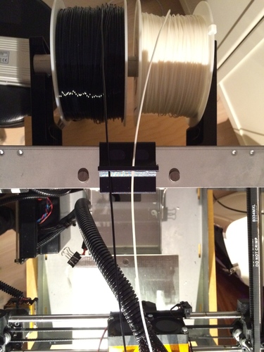 Solidoodle Workbench Apprentice filament guide 3D Print 16258