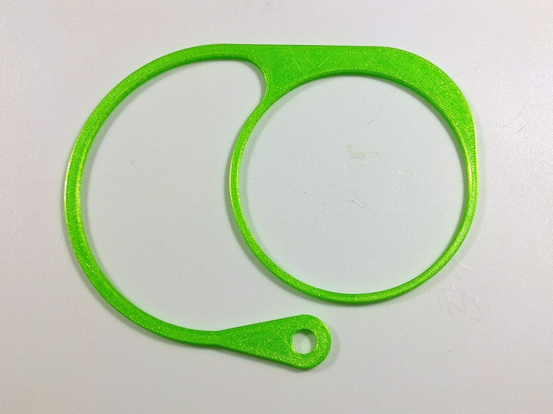 Subaru Gas Cap Lanyard / Tether (smaller print area) - Pinshape
