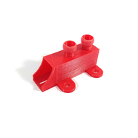 Small Snap fit 50mm blower to dual Loc-Line manifold 3D Printing 162651